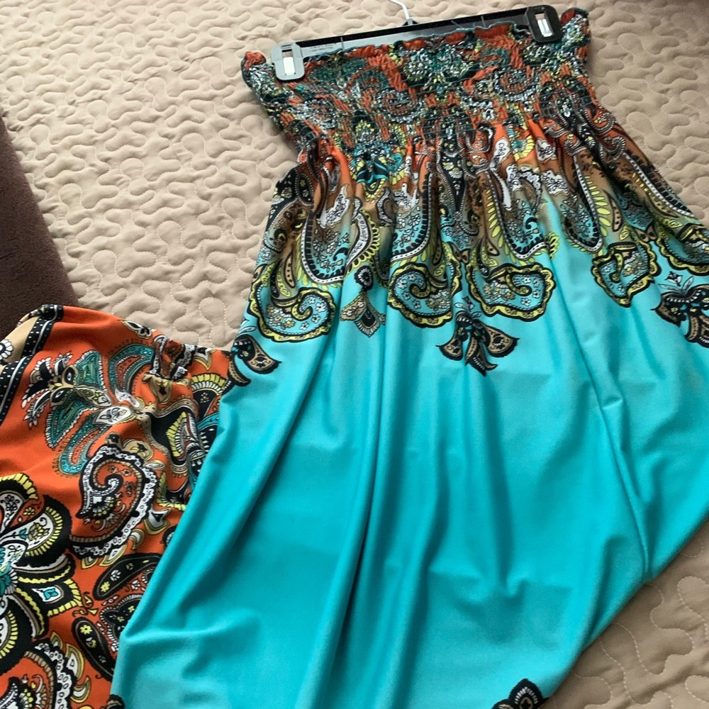 Strapless Summer Dress